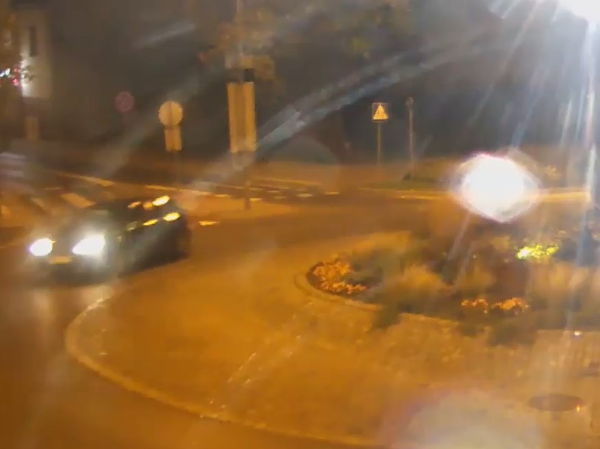 Po alkoholu i narkotykach próbował driftować na rondzie - KPP Złotów