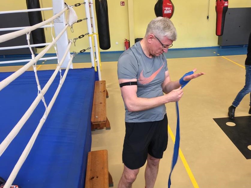 jaśkowiak ring prezydent poznania boks - Adam Michalkiewicz