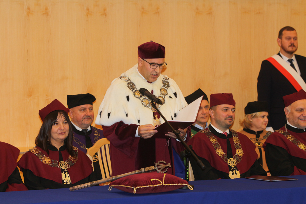 politechnika poznańska rozpoczęcie roku - Leon Bielewicz 