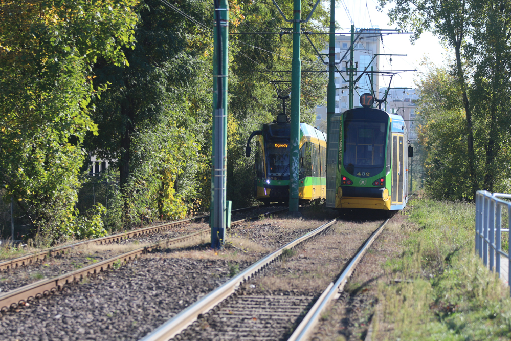 wymiana torowiska na trasie od ulicy Jana Pawła II do osiedla Lecha w Poznaniu trasa kórnicka tory tramwaj - Leon Bielewicz  - Radio Poznań