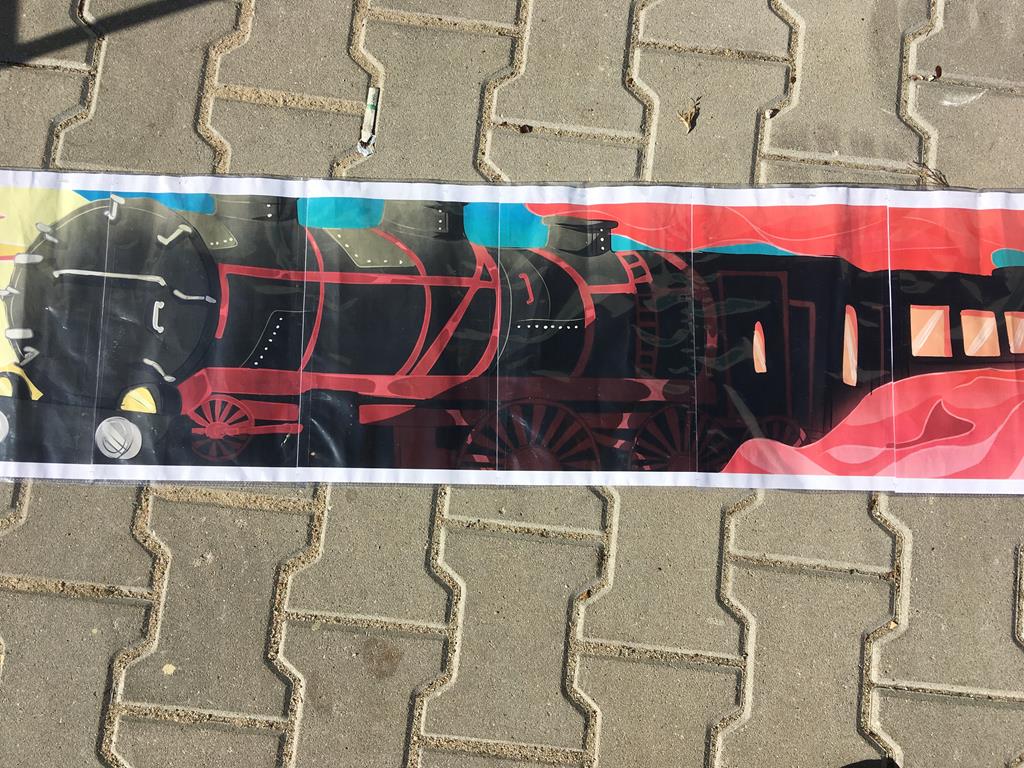 mural leszno zespół  Szkół Elektroniczno-Telekomunikacyjnych w Lesznie - Jacek Marciniak