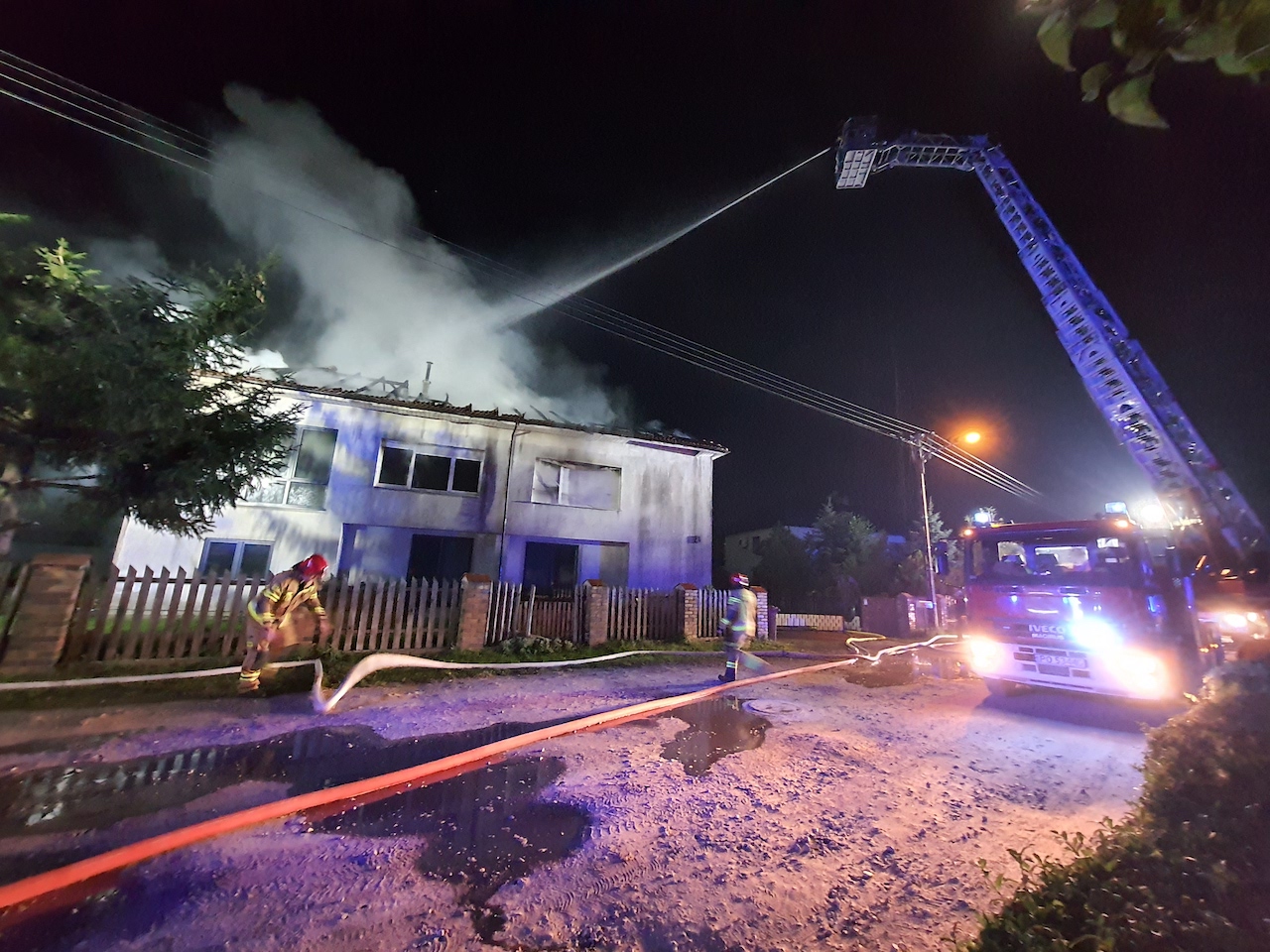 zalasewo pożar - Grzegorz Ługawiak - Radio Poznań