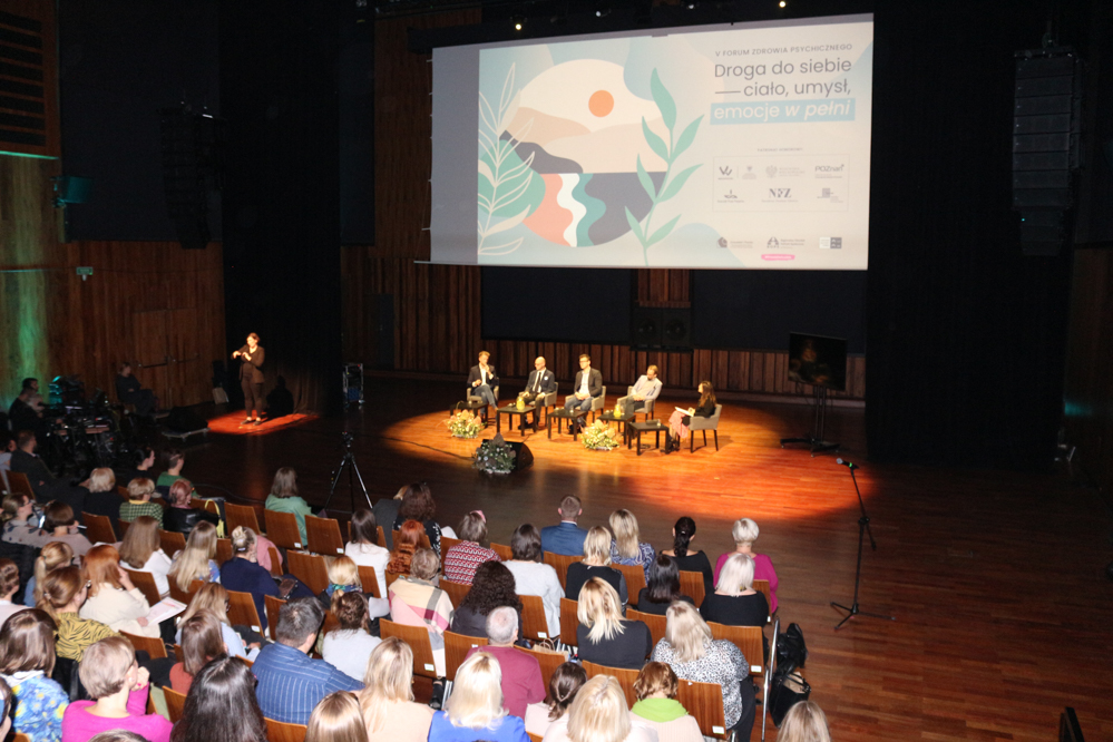 piąte Forum Zdrowia Psychicznego poznań - Leon Bielewicz  - Radio Poznań