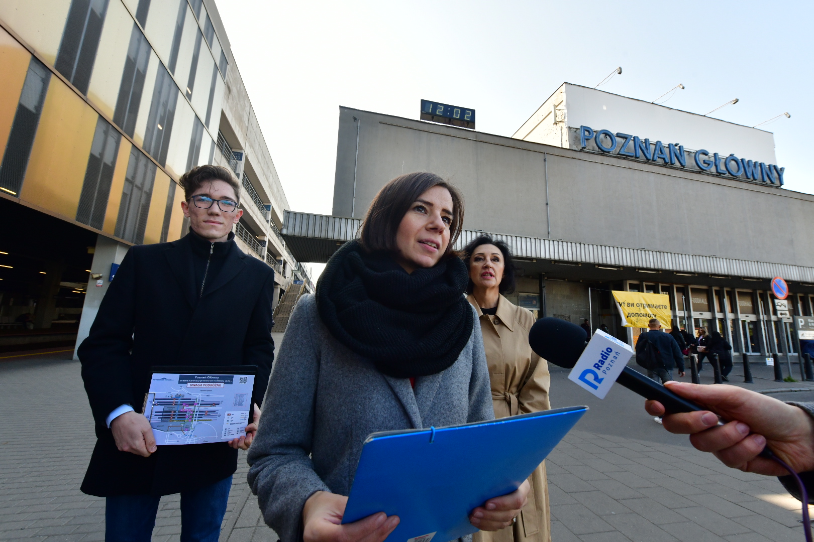 Polska 2050 dworzec poznań - Wojtek Wardejn - Radio Poznań