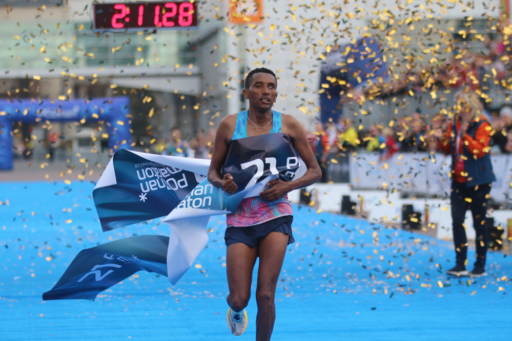  Bazu Hayla maraton poznan 2022 - Leon Bielewicz - Radio Poznań