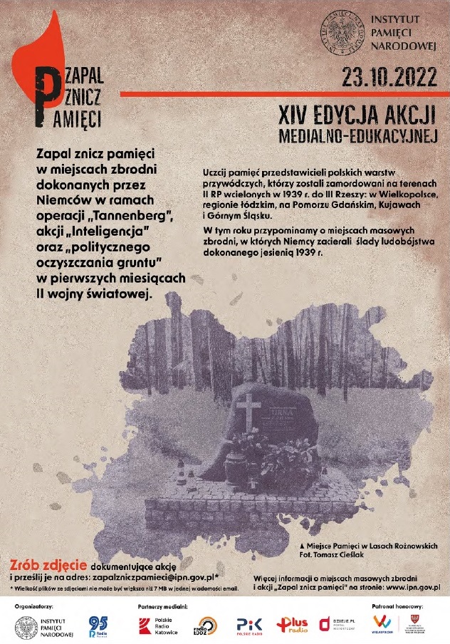 Zapal znicz pamięci 2022 - Organizator