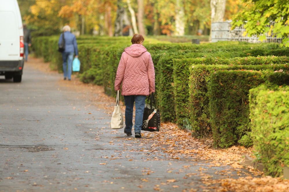 nagrobki nagrobek grób groby cmentarz wszystkich świętych znicze - Leon Bielewicz - Radio Poznań