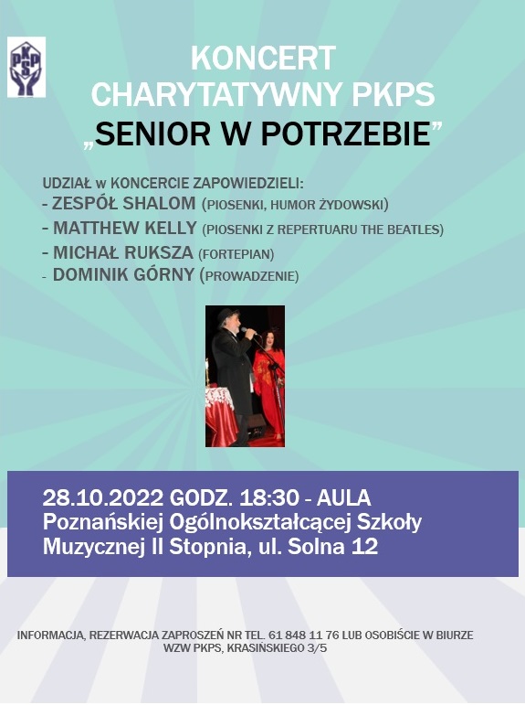 Senior w potrzebie - koncert charytatywny - Organizator