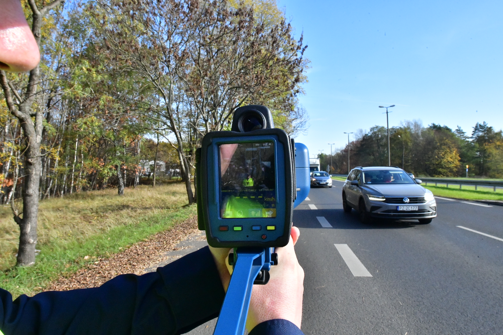 policja drogówka policjanci kwp poznań - Wojtek Wardejn - Radio Poznań