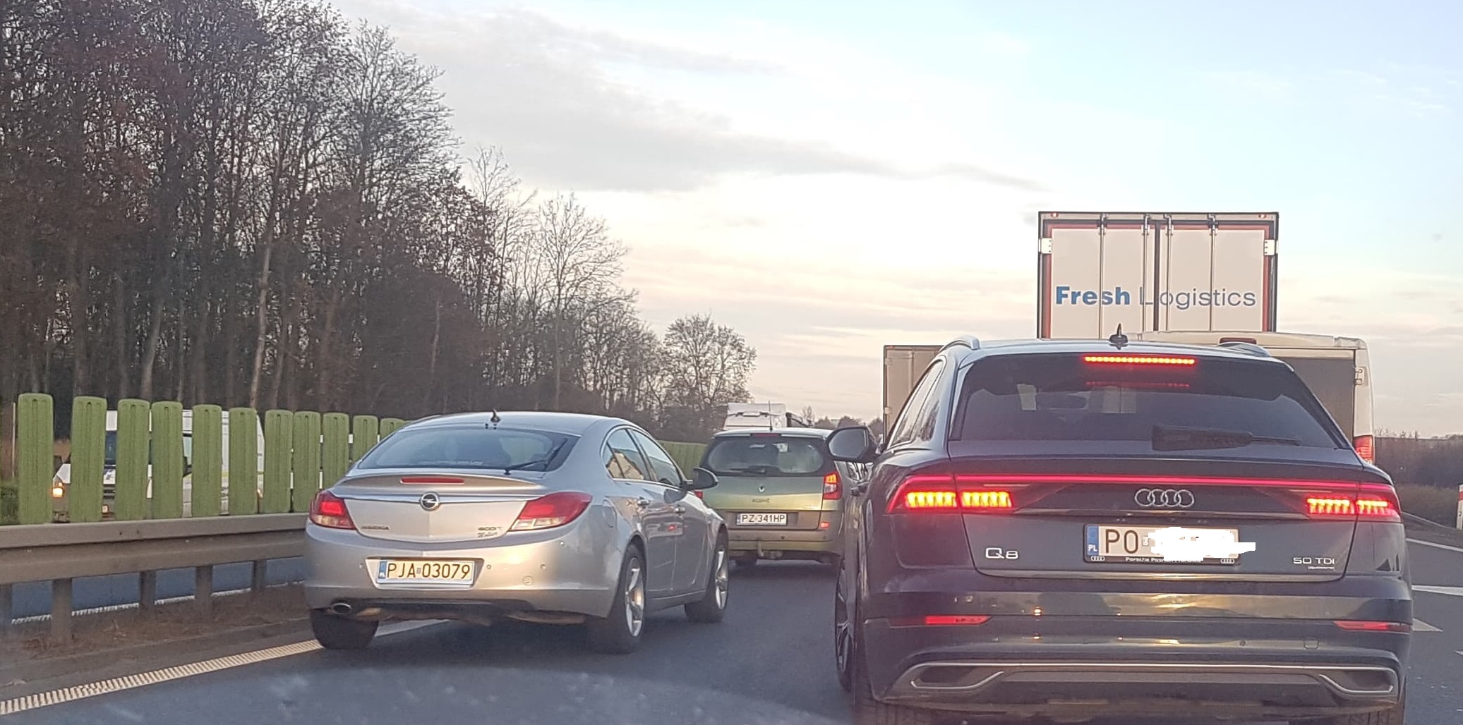 s11 kolizja korek - Motosygnały