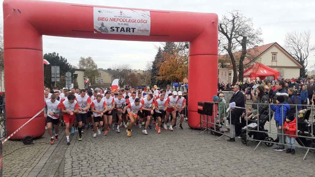 Bieg Niepodległości w Gnieźnie - Rafał Muniak - Radio Poznań