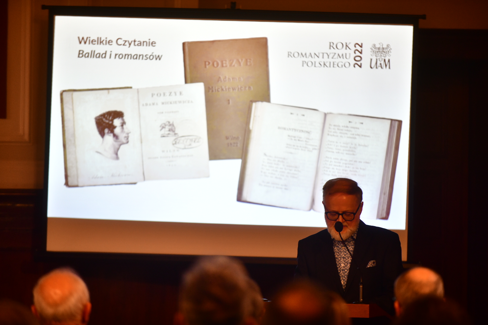 ballady mickiewiczowskie czytanie uam raczyńskich - Wojtek Wardejn - Radio Poznań