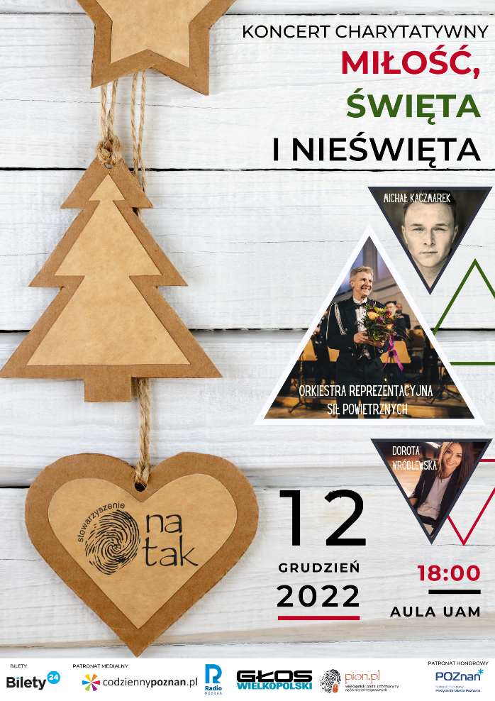Miłość, Święta i Nieświęta - koncert charytatywny - Organizator