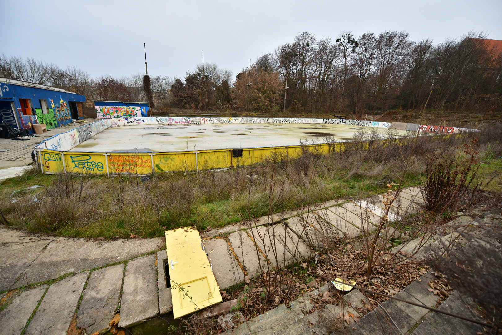 lodowisko bogdanka teren pod przyszłe Muzeum Powstania Wielkopolskiego - Wojtek Wardejn - Radio Poznań