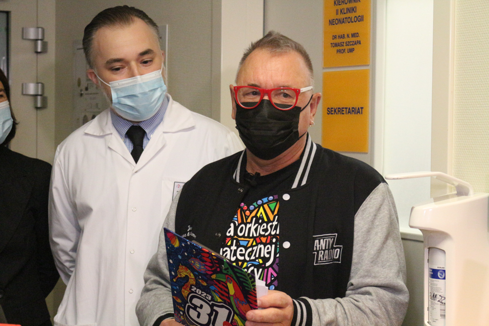 Poznańska neonatologia z imieniem Wielkiej Orkiestry Świątecznej Pomocy jerzy owsiak - Leon Bielewicz  - Radio Poznań