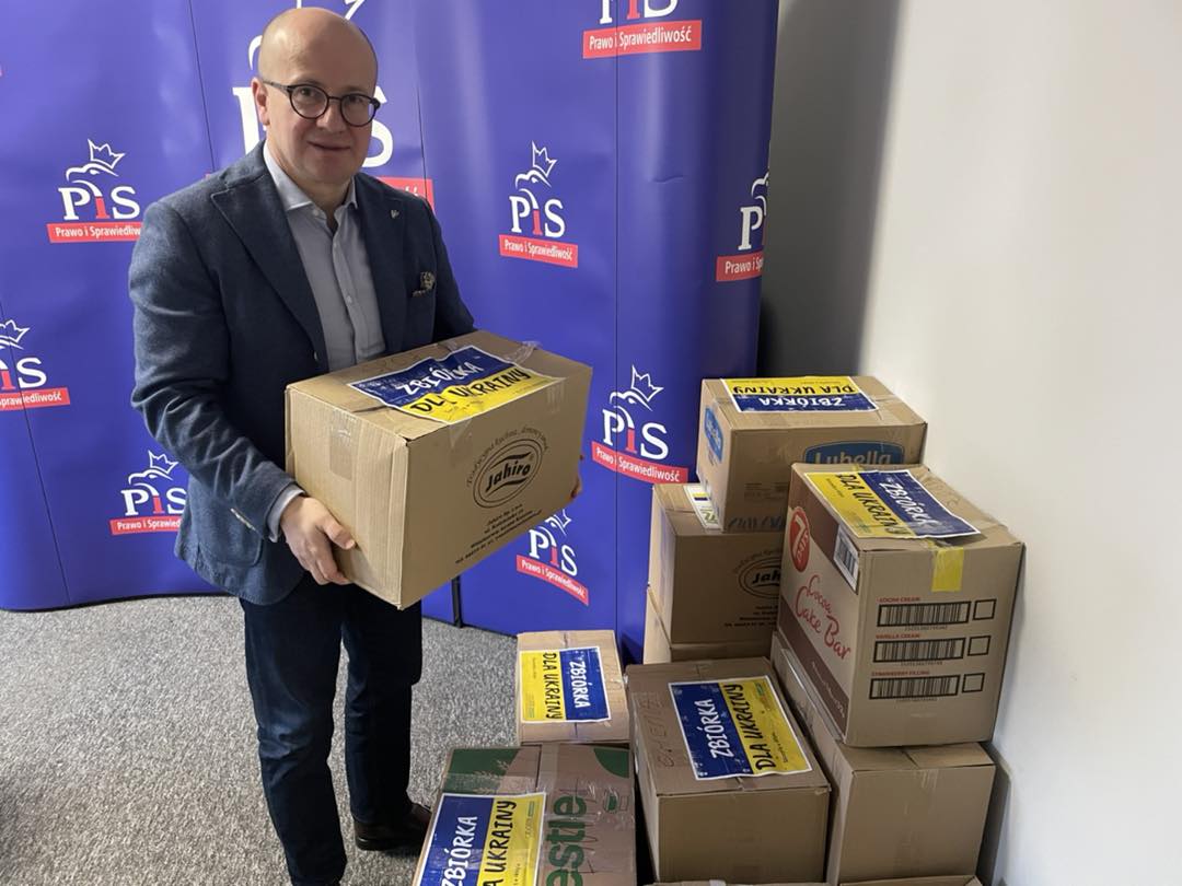 Bartłomiej Wróblewski pomoc dla iziumu - FB: Bartłomiej Wróblewski