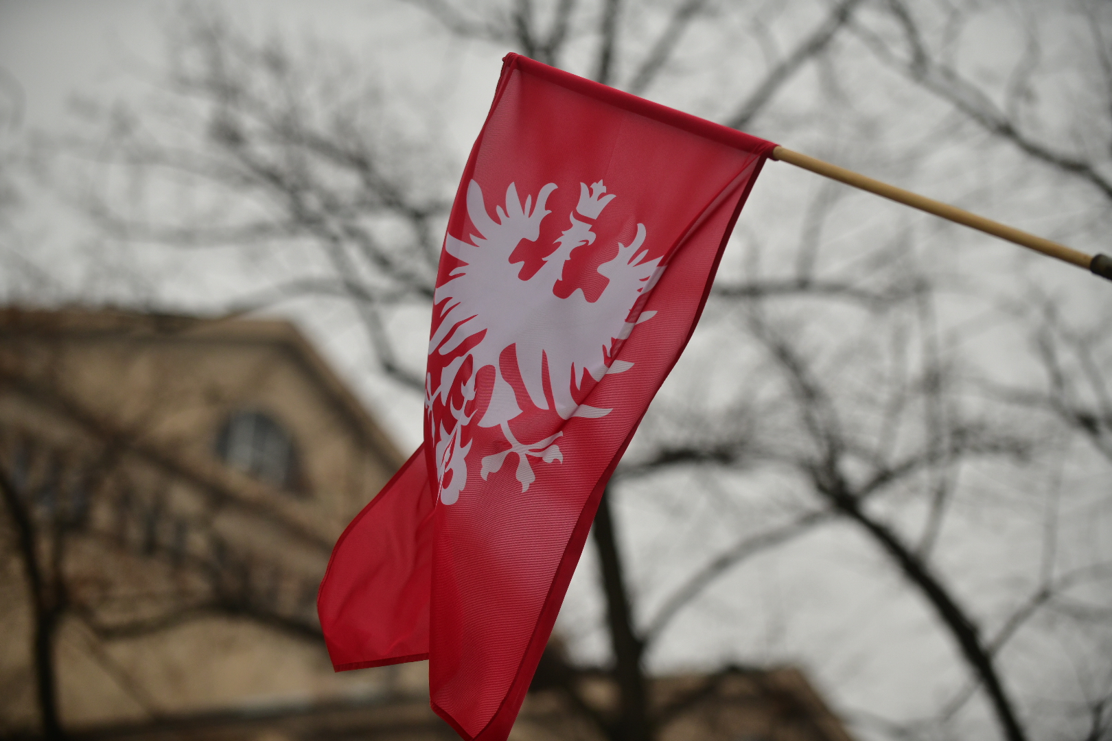 flaga powstańcza powstanie wielkopolskie - Wojtek Wardejn - Radio Poznań