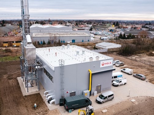 Poznańska ciepłownia na gaz veolia - Veolia