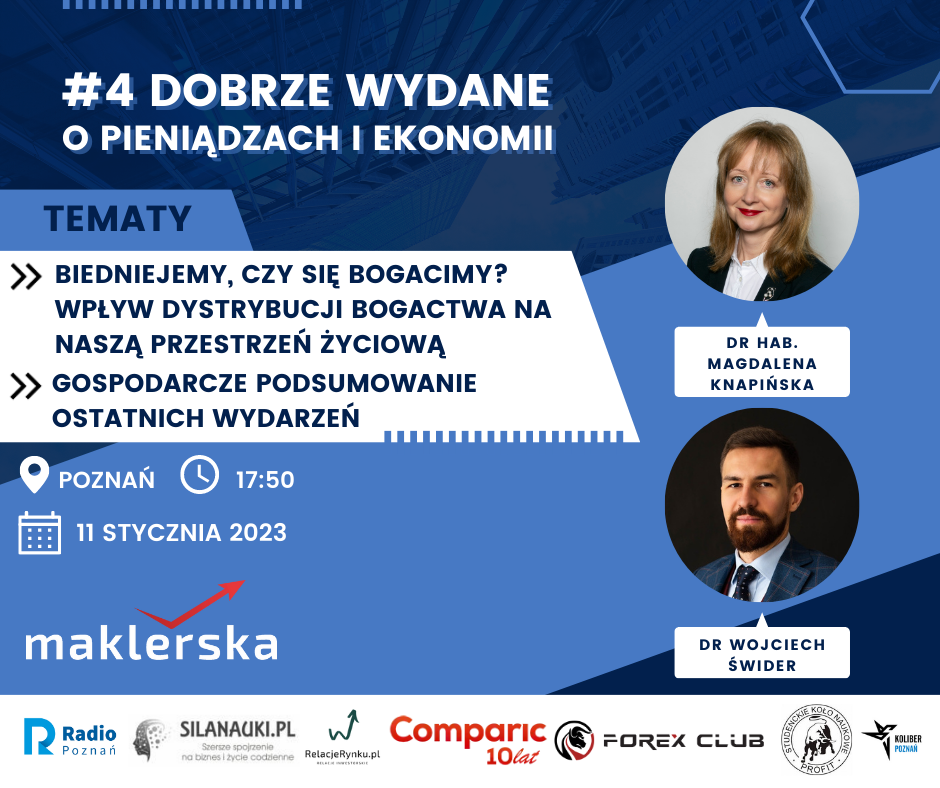 #4 Dobrze wydane. O pieniądzach i ekonomii 2023 - Organizator