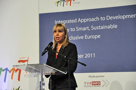 Konferencja prezydencja - Bieńkowska - mrr.gov.pl