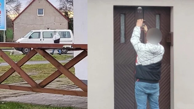 łopienno włamywacz historyk robi zdjęcia - Sołectwo Łopienno