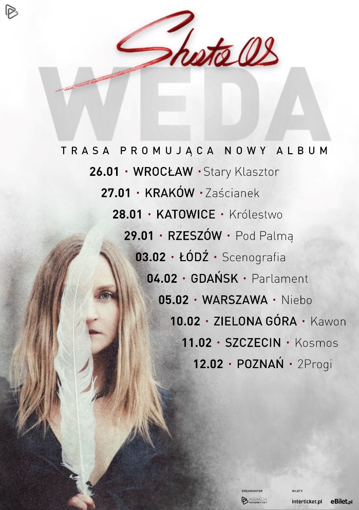 ShataQS - Trasa promująca album "Weda" - Organizator