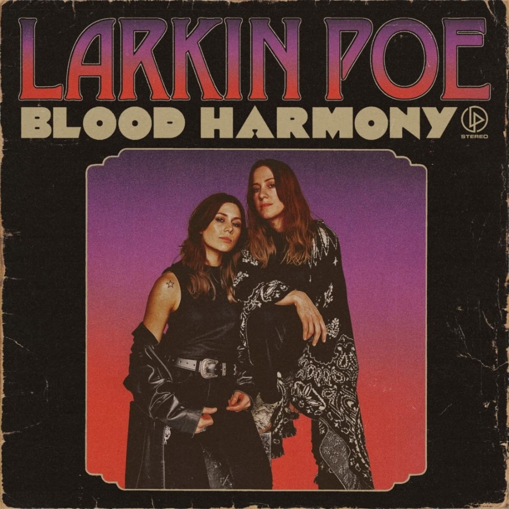 Larkin Poe „Blood Harmony” - Okładka płyty