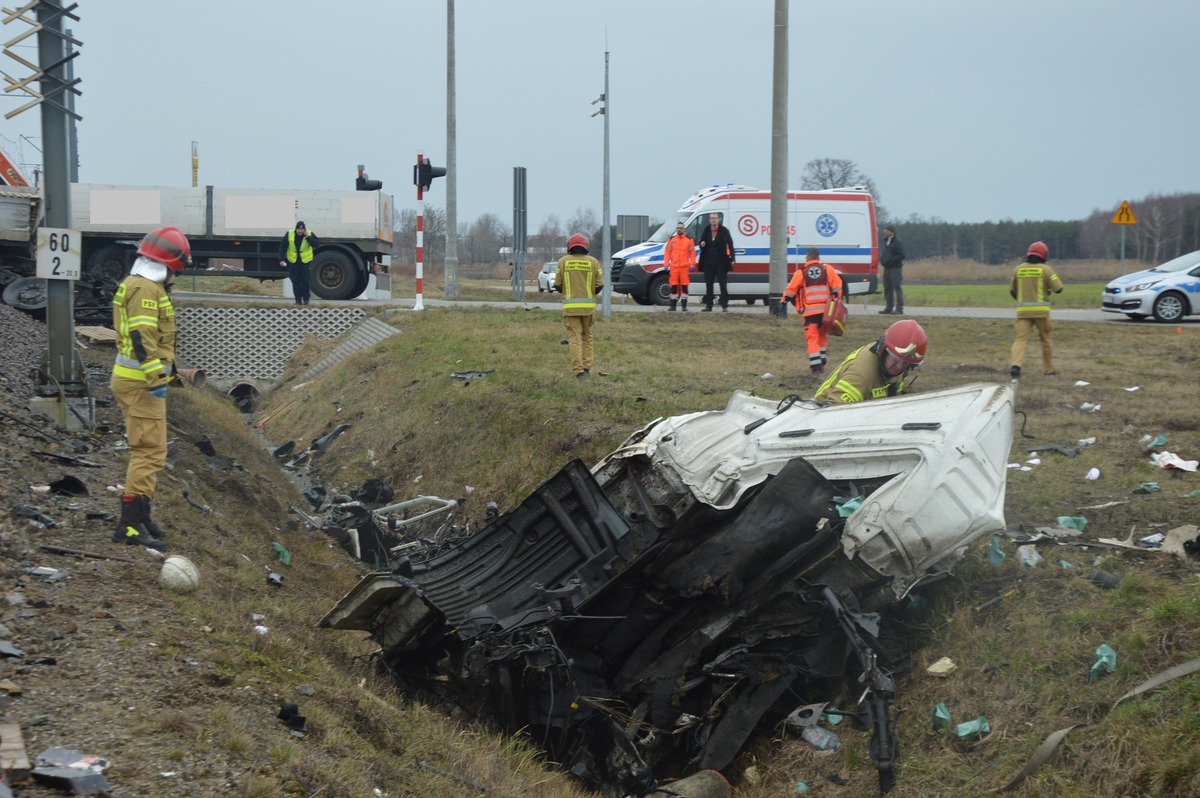 kąty rawicz wypadek - KW PSP