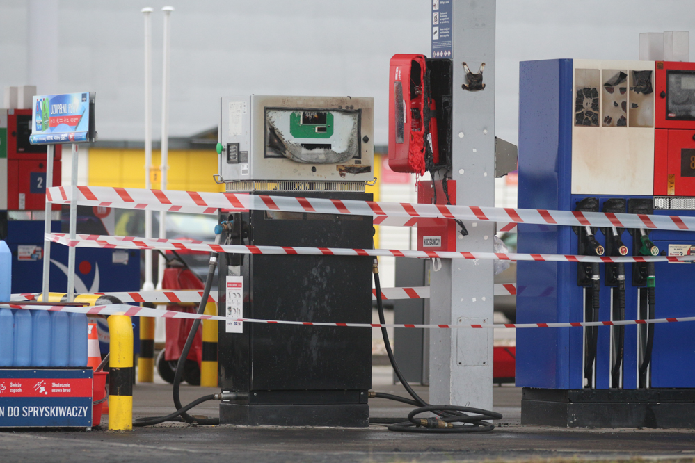 Pożar na stacji paliw - Leon Bielewicz  - Radio Poznań