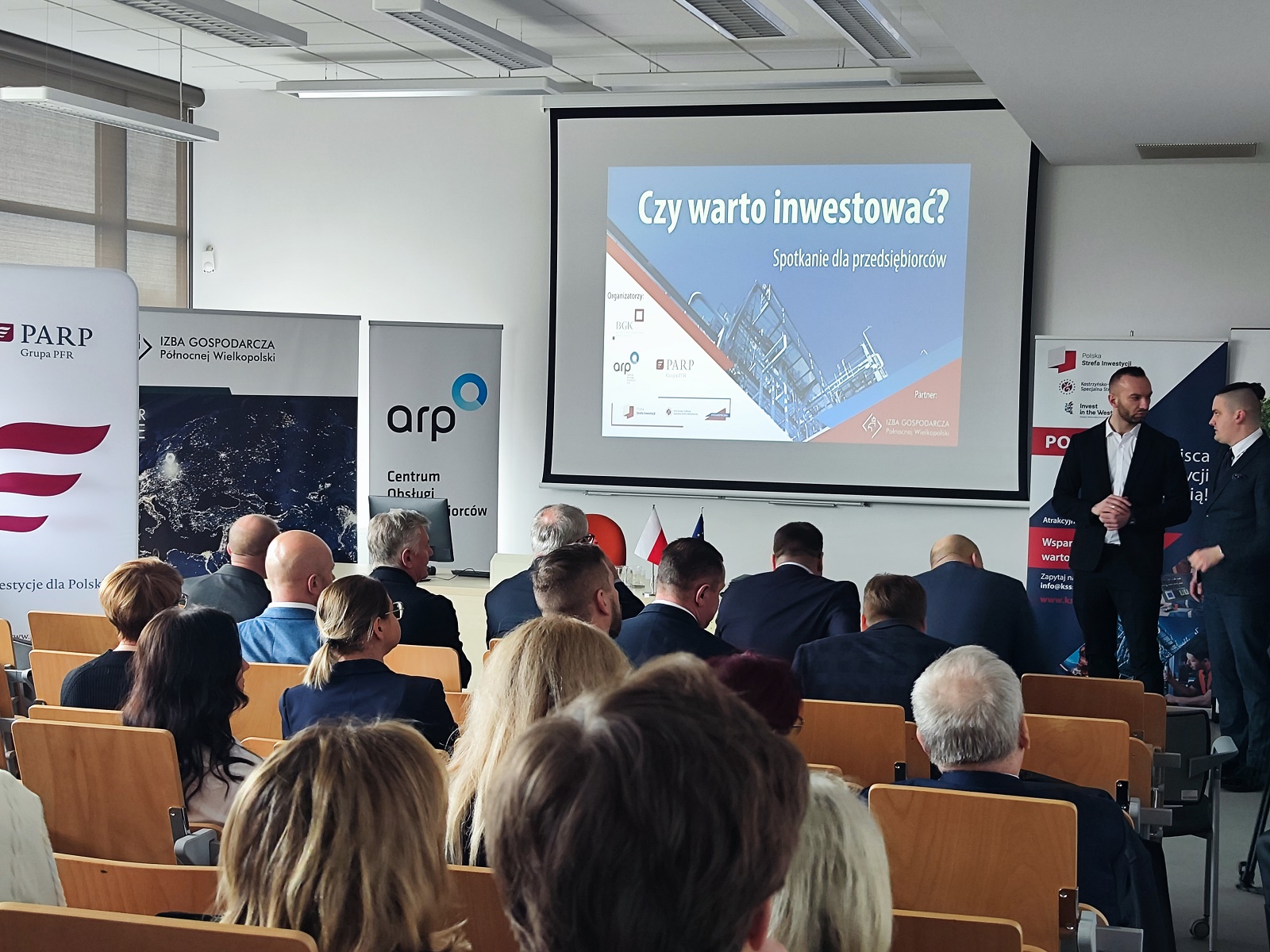 spotkanie przedsiębiorców w Pile - Przemysław Stochaj