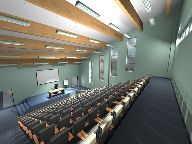 Aula PWSZ w Koninie - wizualizacja - PWSZ w Koninie