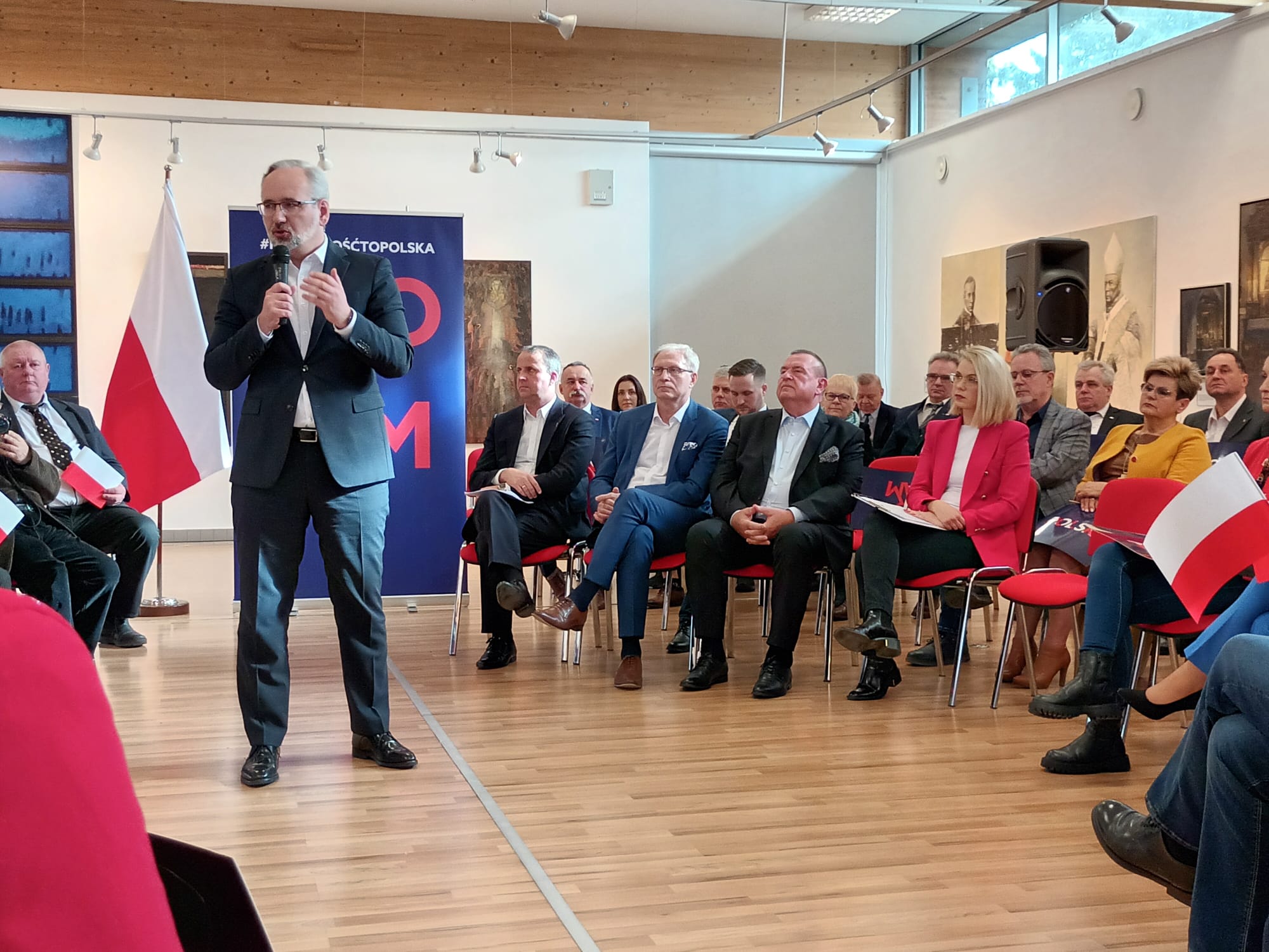 minister Adam Niedzielski - Przemysław Stochaj