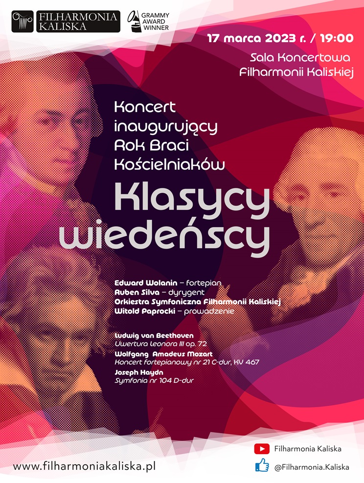 Klasycy wiedeńscy dla klasyków z Kalisza. Koncert na inaugurację Roku Braci Kościelniaków - Organizator