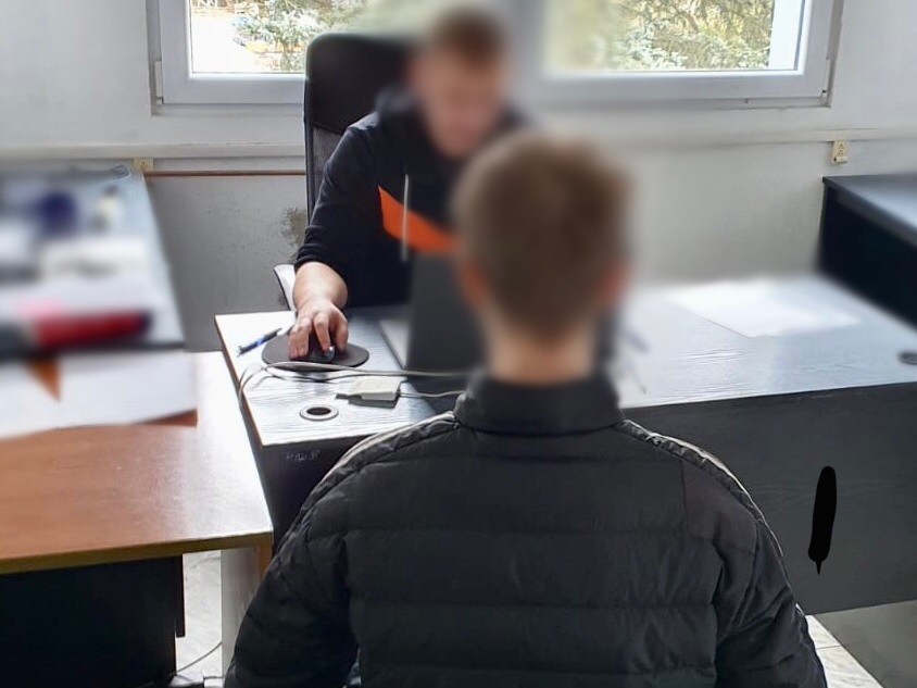 dźgnął kolegę nożem trzcianka - KPP Czarnków