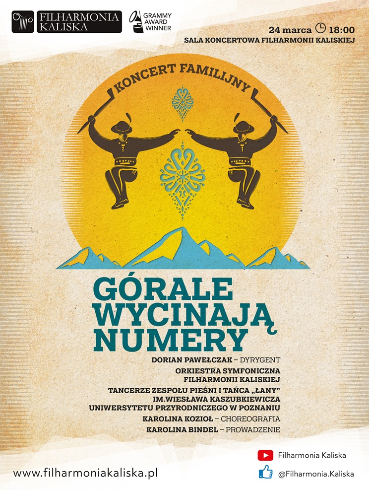 Górale wycinają numery - koncert familijny na Pierwszy Dzień Wiosny - Organizator