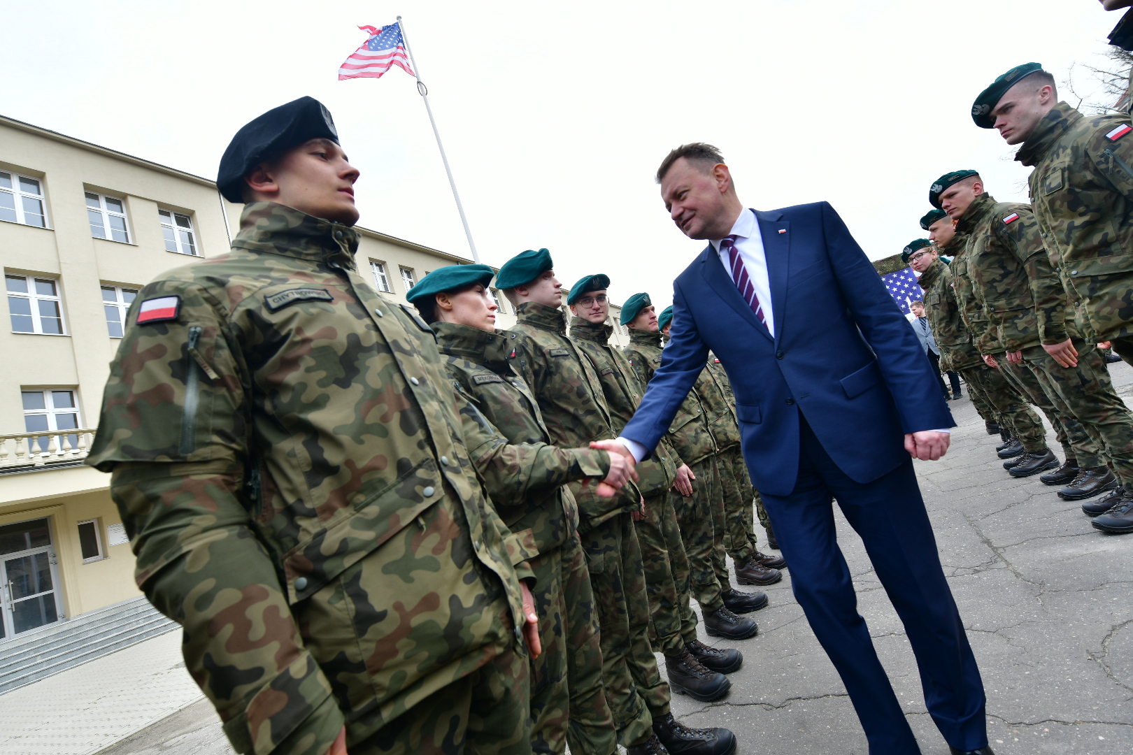 pierwszy stały garnizon USA mariusz błaszczak mark brzeziński camp kościuszko - Wojtek Wardejn - Radio Poznań