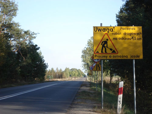 Remont drogi 20100531 - Archiwum Radia Merkury