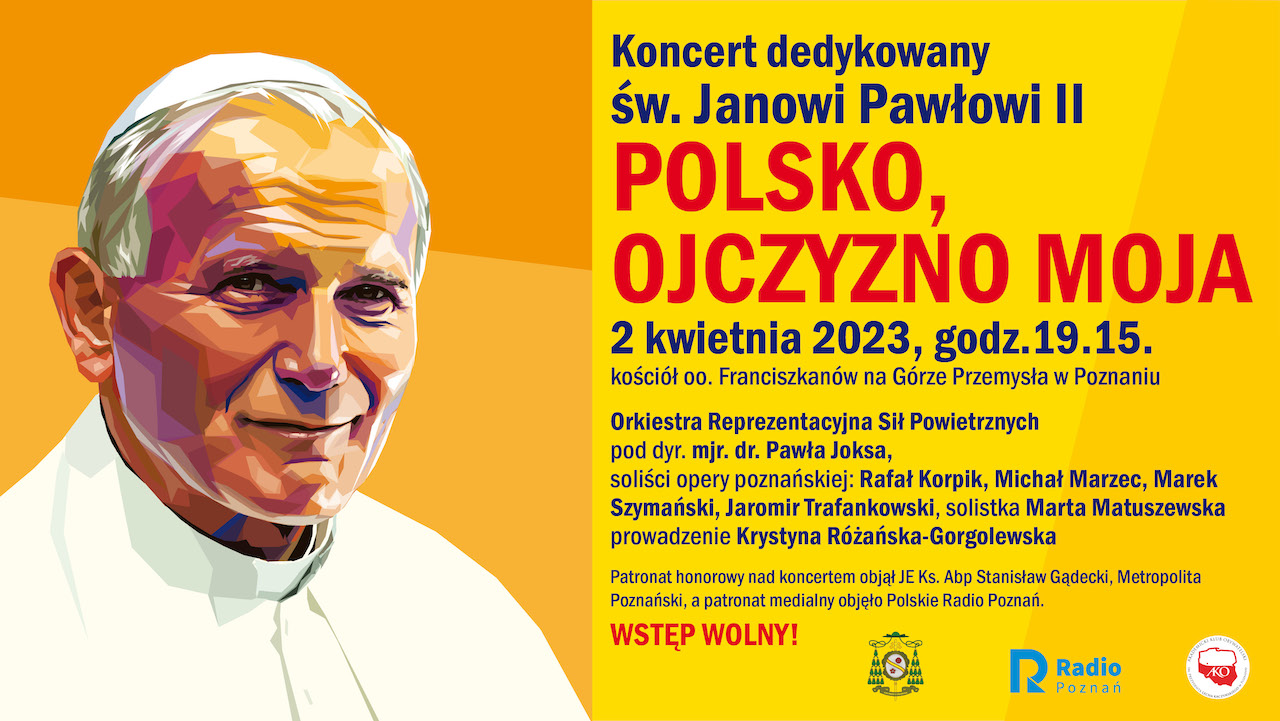 koncert jan paweł II - Plakat
