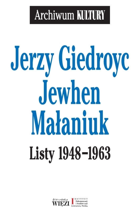 Jewhen Małaniuk - Okładka