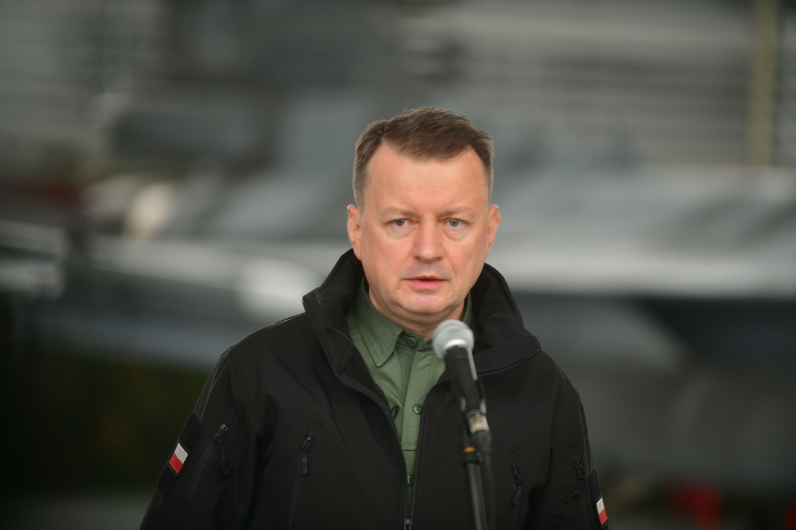 Odprawa w bazie w Krzesinach mariusz błaszczak f35 - Wojtek Wardejn - Radio Poznań