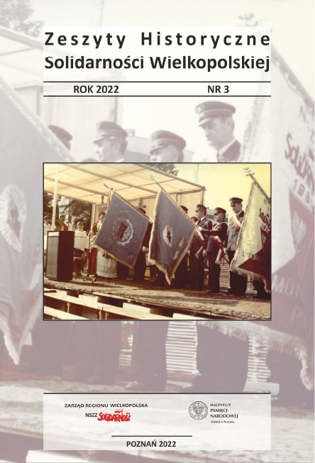 zeszyty historyczne solidarności wielkopolskiej - Okładka