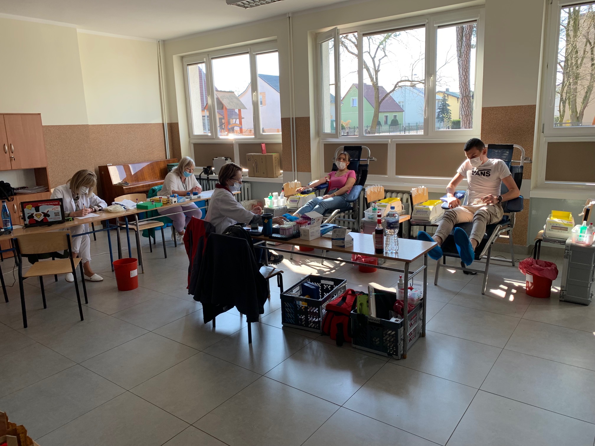 zbiórka krwi maturzyści międzychód - Kacper Witt - Radio Poznań