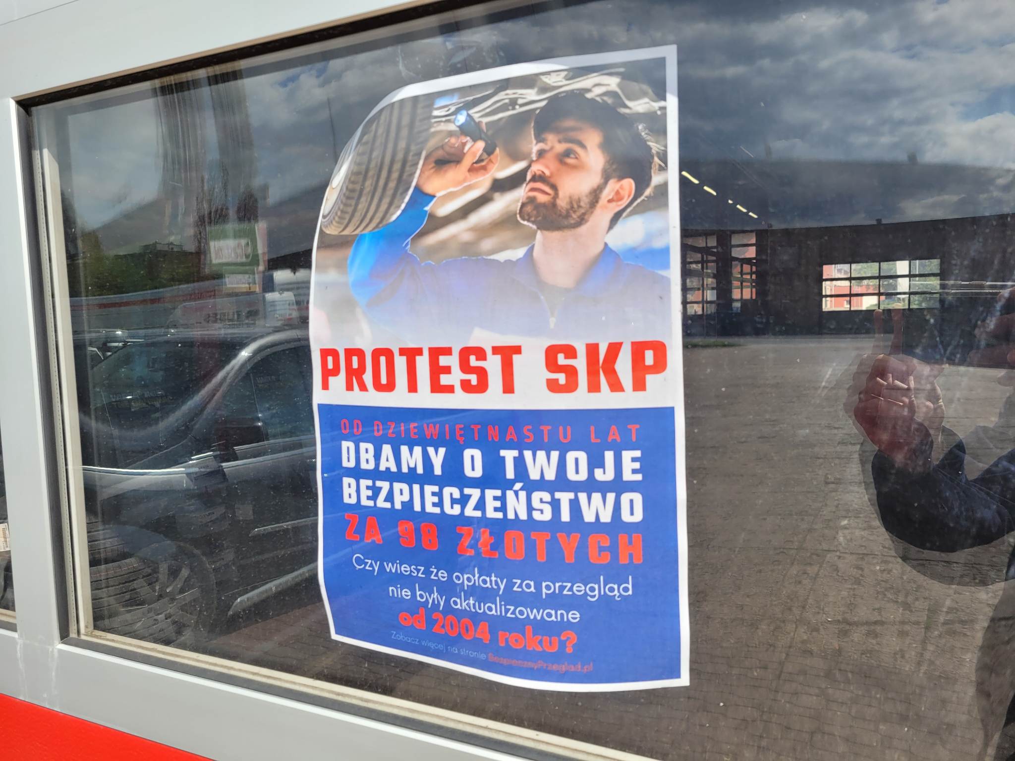 protest stacje diagnostyczne przegląd auta - Krzysztof Polasik - Radio Poznań