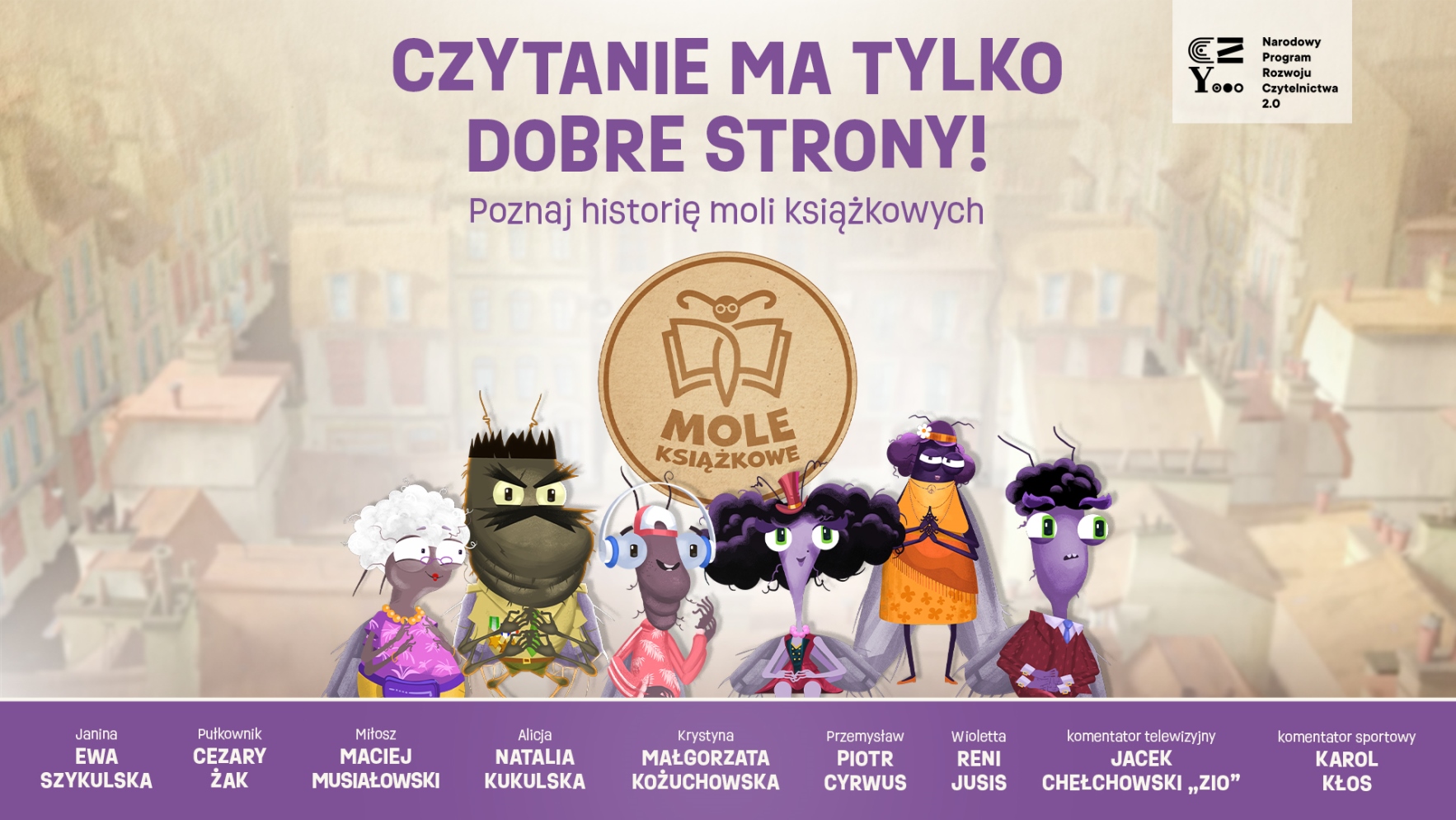 Mole książkowe - Organizator