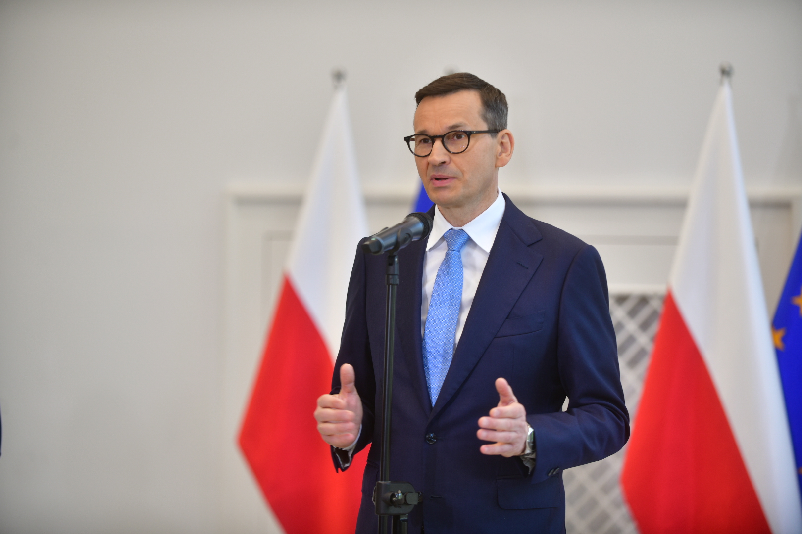 premier mateusz morawiecki - Wojtek Wardejn - Radio Poznań