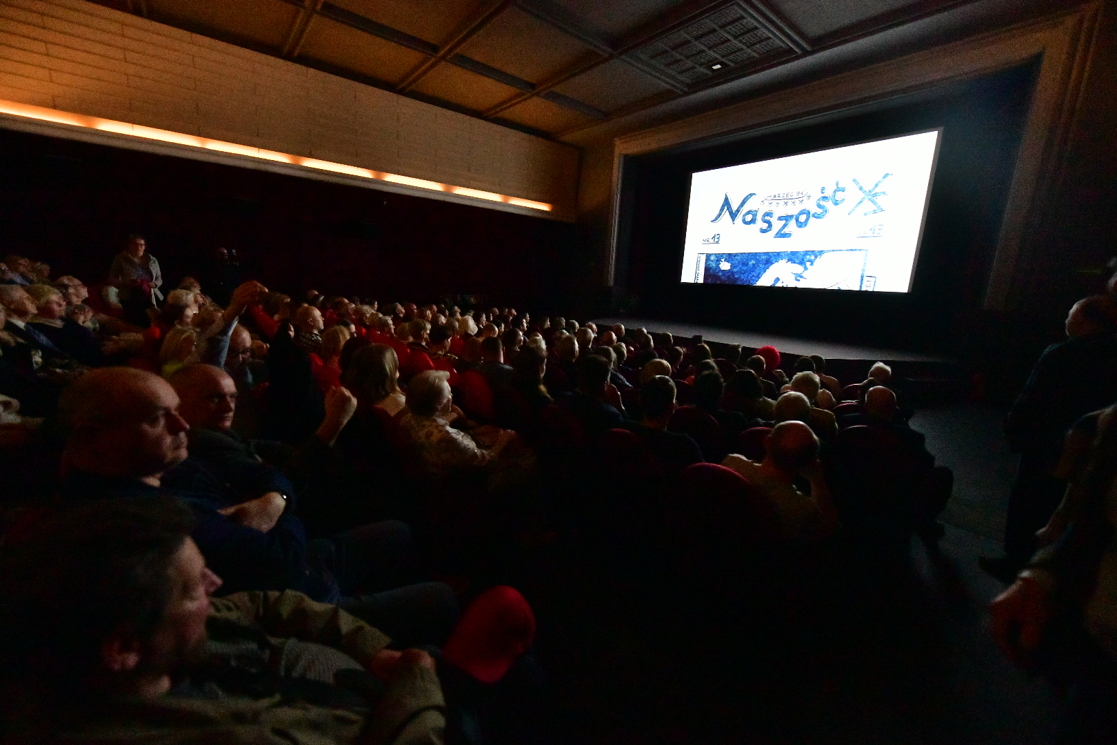 Poznańska premiera filmu "Naszości" - Wojtek Wardejn