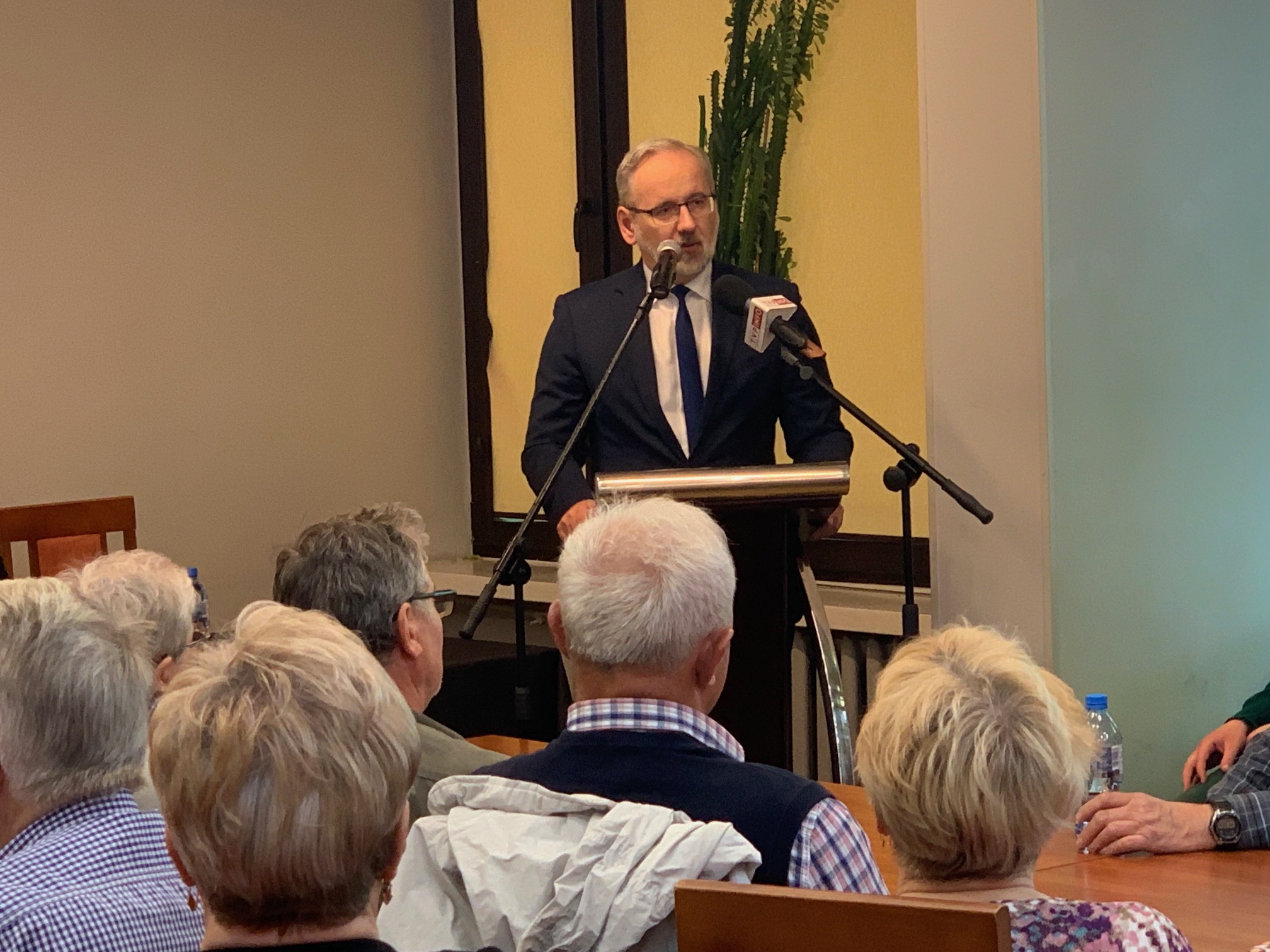 minister zdrowia adam niedzielski w nowym tomyślu - Kacper Witt - Radio Poznań