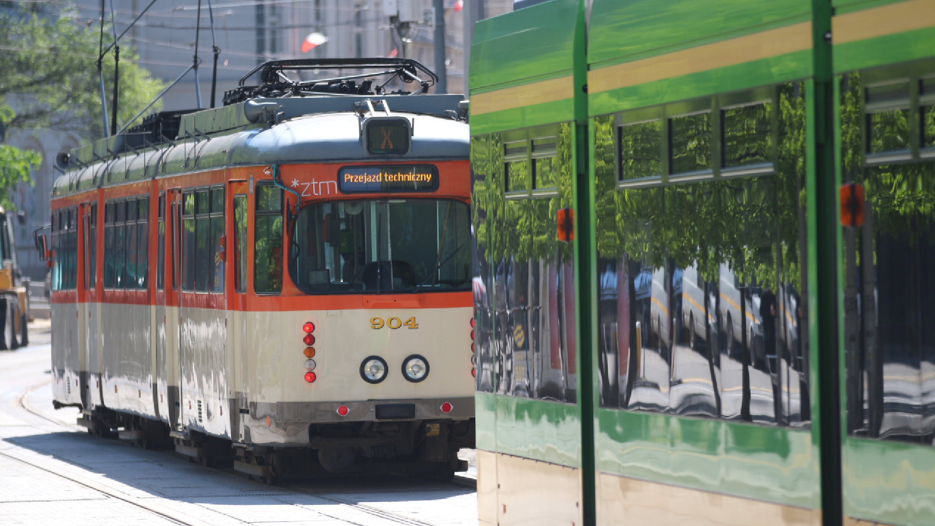 trawmaje remont otwarcie tras święty marcin, pst  - Leon Bielewicz  - Radio Poznań