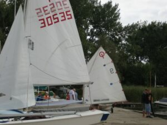 Regaty w Kiekrzu - żaglówki - Archiwum Radia Merkury