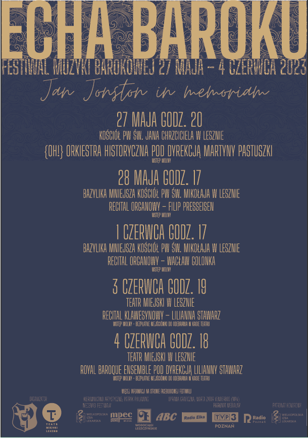 Echa baroku 2023 - Organizator